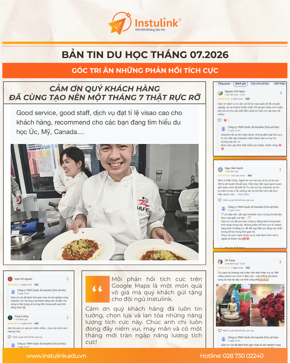 Bản tin du học tháng 7/2026: Cập nhật visa, sự kiện đối tác và chính sách mới từ Úc, Canada