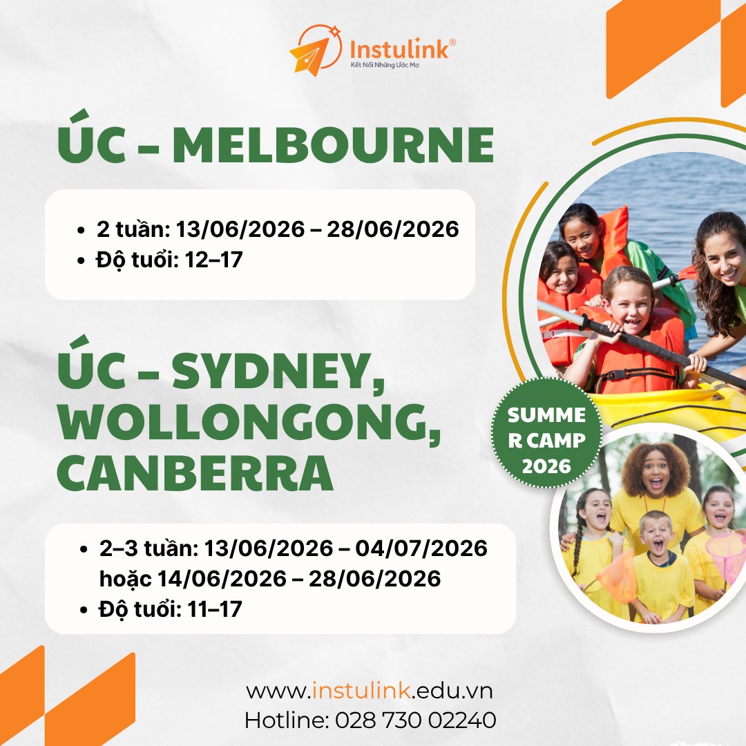 Summer Camp 2026: Lịch khởi hành tháng 6–8, đăng ký sớm để tránh hết chỗ