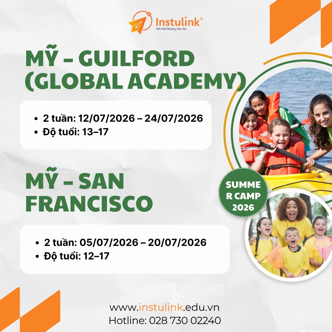 Summer Camp 2026: Lịch khởi hành tháng 6–8, đăng ký sớm để tránh hết chỗ