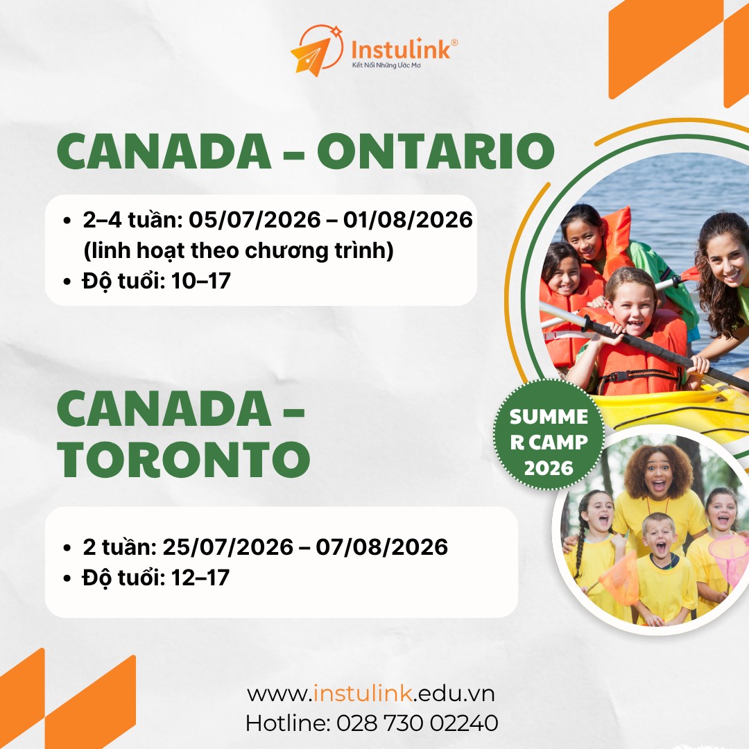 Summer Camp 2026: Lịch khởi hành tháng 6–8, đăng ký sớm để tránh hết chỗ