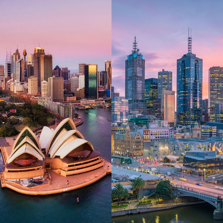 Thanh pho Sydney va Melbourn Uc