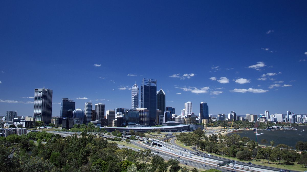 Toàn cảnh thành phố Perth, Western Australia