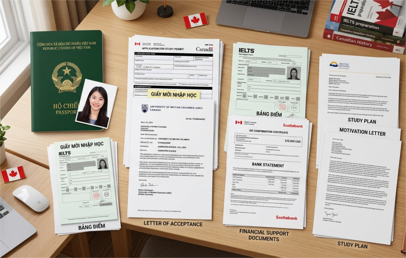 Hồ sơ du học Canada gồm những gì? Checklist đầy đủ cho kỳ nhập học 2027